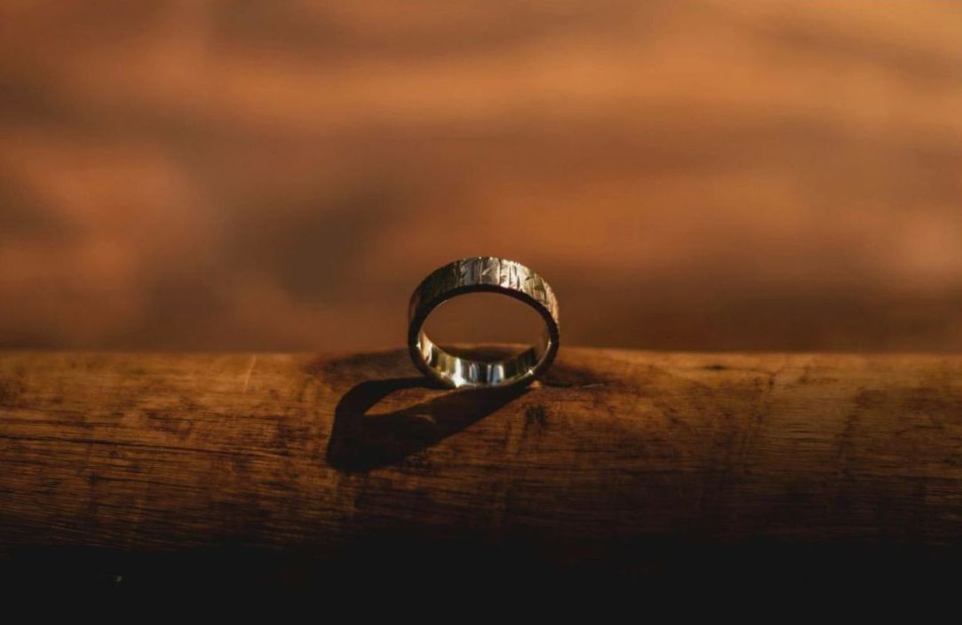 Close-up of ethical diamond