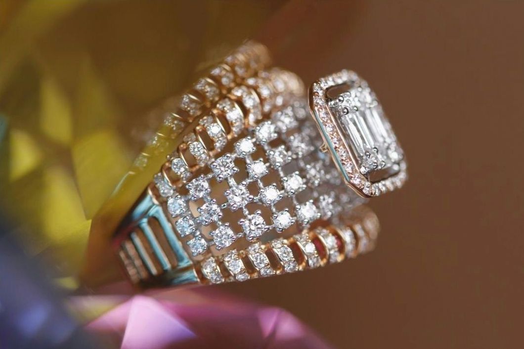 Heirloom jewellery close-up
